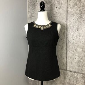 🚨 Cabi Glitz Sleeveless Bejeweled Top